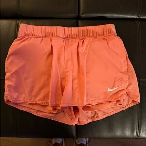 Nike Women's Peach Athletic Shorts